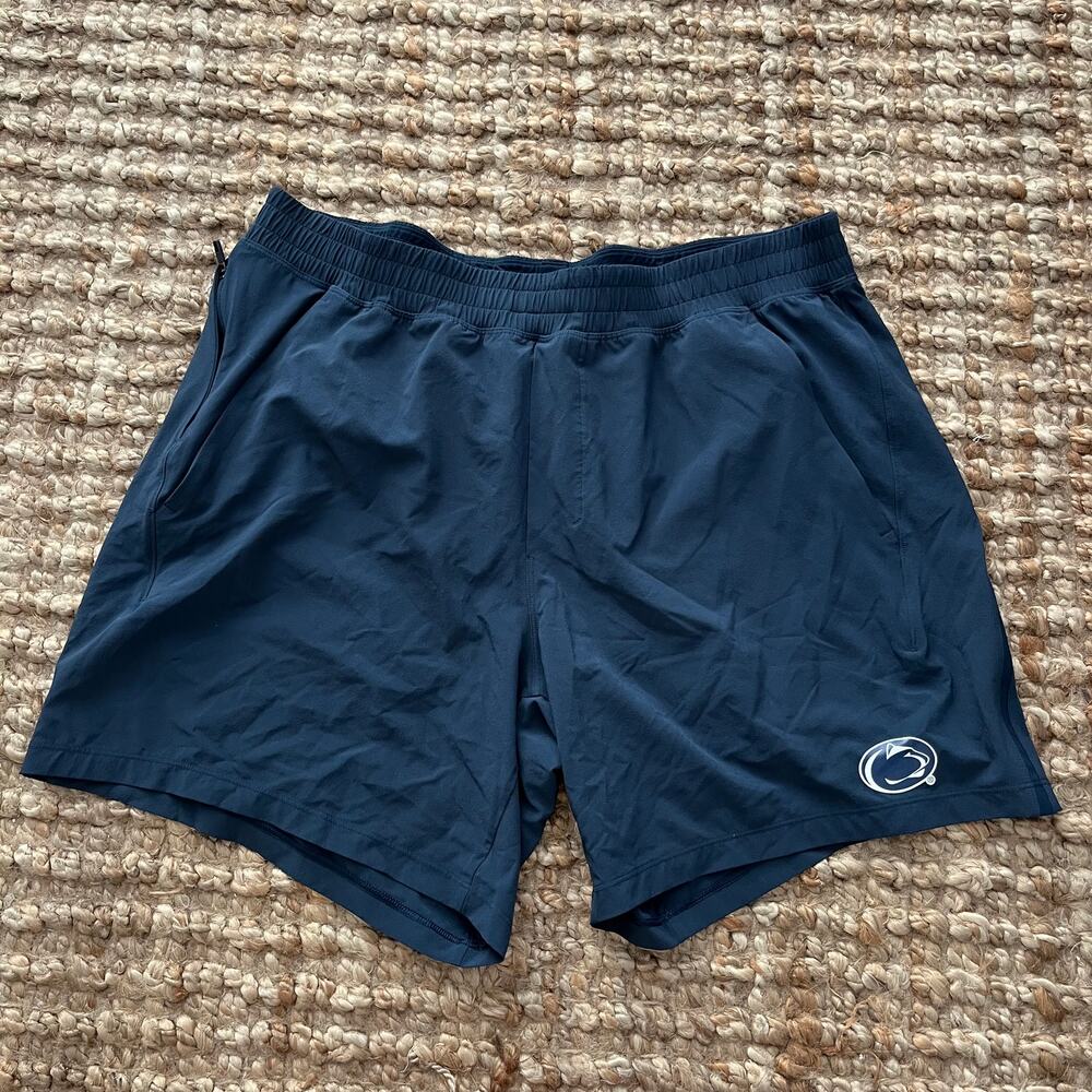 Lululemon Pace Breaker 7" Linerless Shorts Penn State Navy Men’s XL NWOT